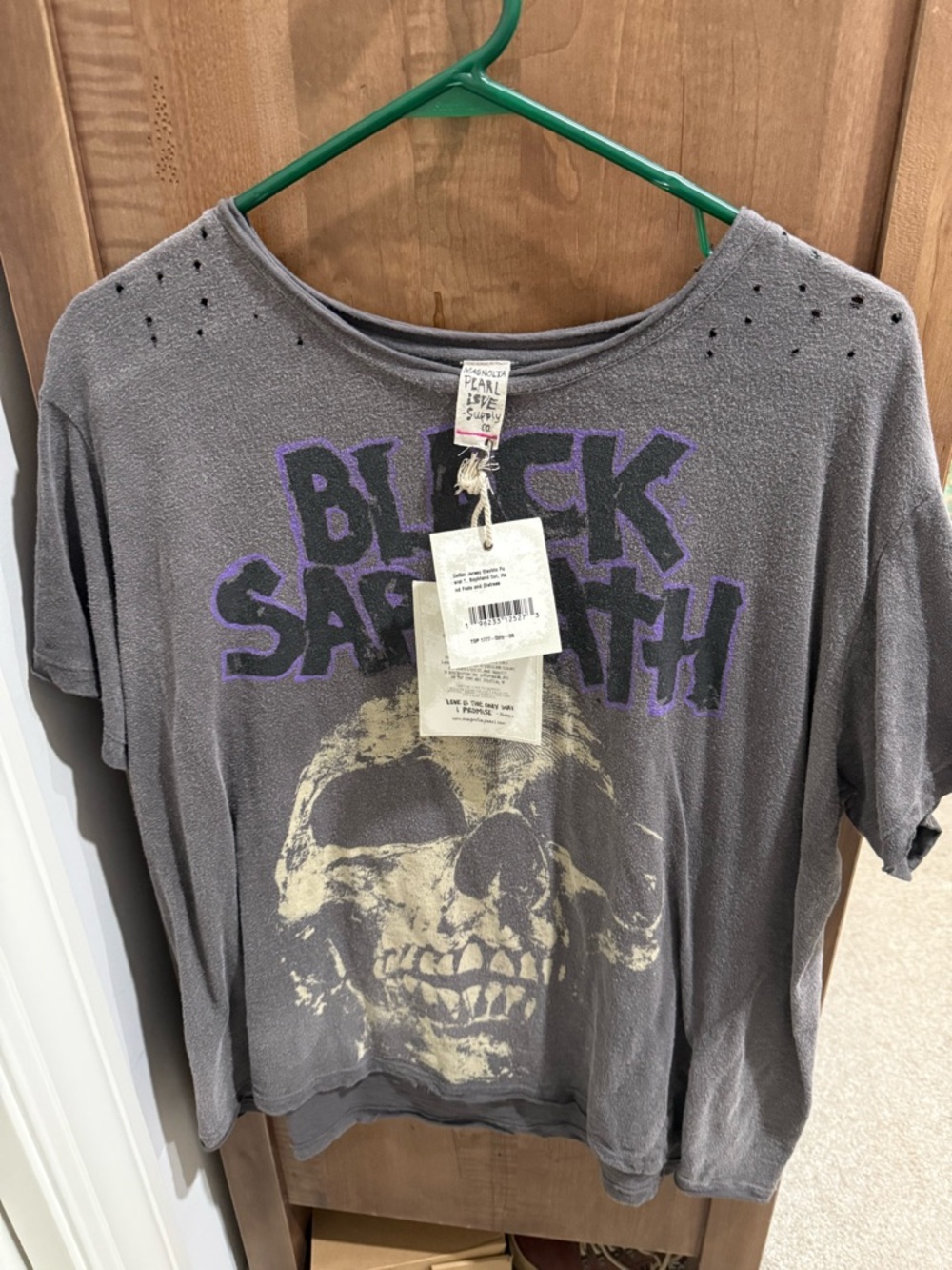 Magnolia Pearl Black Sabbath "Electric Funeral" tee One size NWT